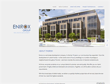 Tablet Screenshot of enirox.com